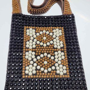 ORIGINAL Vintage Roger Van S Beaded Hand Bag